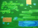 090718 orange garden_ 18x24_andrea schoening_acrylic on canvas_medium